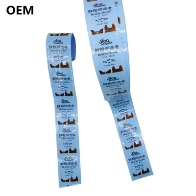 OEM 플렉서그래피 인쇄 플라스틱 케이스 식품 등급 무취 플라스틱 소시지 케이스