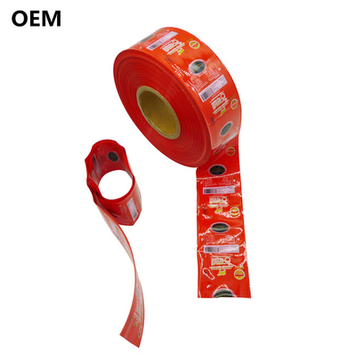 빨간색 합성 플라스틱 소시지 케이스 20mm-160mm