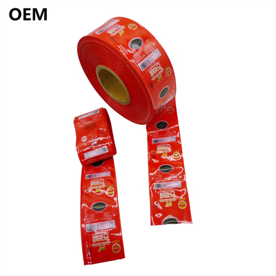 빨간색 합성 플라스틱 소시지 케이스 20mm-160mm