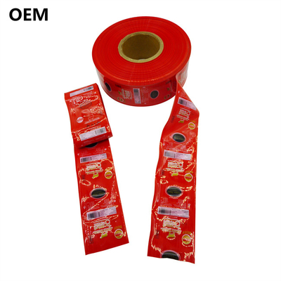 빨간색 합성 플라스틱 소시지 케이스 20mm-160mm
