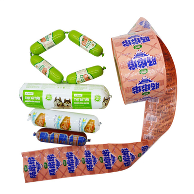 고품질 주문 Mortadella 사용 플라스틱 소시지 케이싱 소시지를 위한 냄새 플라스틱 케이싱 없음