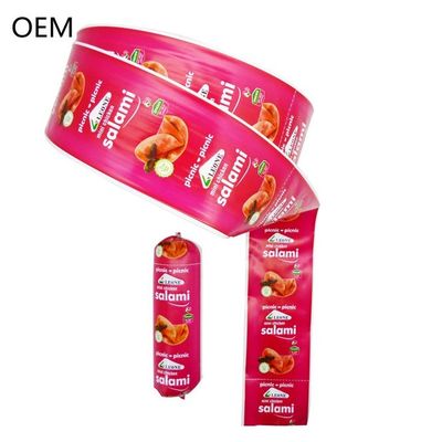 킹레드 60mm 롤 소시지 컬러 무취 플라스틱 케이스 커스텀 플렉서그래피 인쇄