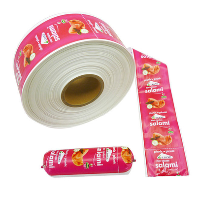 60mm 롤 소시지 컬러 케이스 냄새 없는 플라스틱 케이스 사용자 정의 플렉소그래피 인쇄 케이스