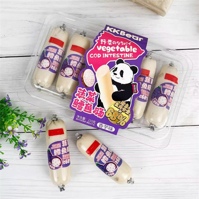 20mm 사용자 지정 로고 인쇄 PVDC 고 장벽 소시지 케이스