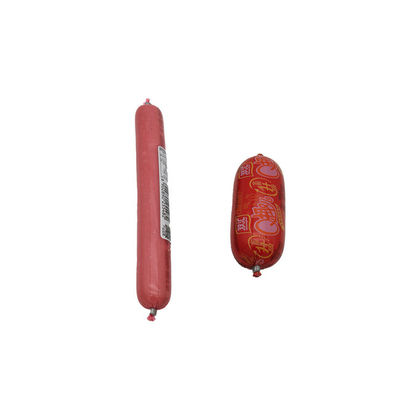 맞춤형 로고 인쇄 식품 등급 플라스틱 소시지 케이스 케이싱 내열성