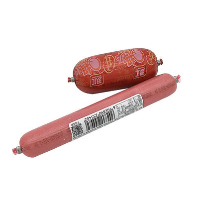 맞춤형 로고 인쇄 식품 등급 플라스틱 소시지 케이스 케이싱 내열성