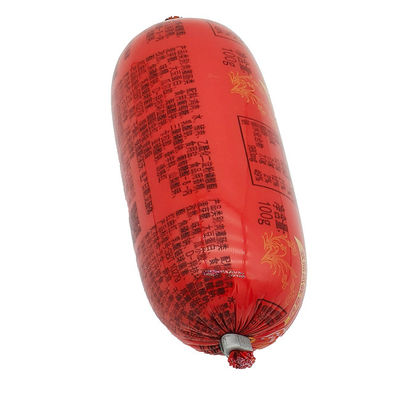 맞춤형 로고 인쇄 식품 등급 플라스틱 소시지 케이스 케이싱 내열성