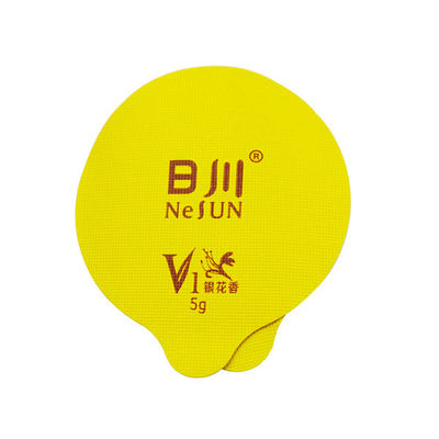 로고에 의하여 인쇄되는 51mm 열 물개 포일 뚜껑 35um-100um 간격