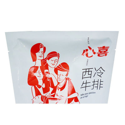 절인 스테이크 알루미늄 스탠드 업 파우치 21cm*16cm 열 밀봉