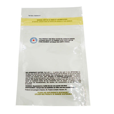 Kingred 맞춤형 인쇄 배리어 열 밀봉 가능 지플락 마스크 파우치 포장 백