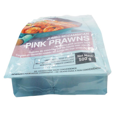 냉동 새우를 위한 식품 포장 재료 Resealable 나일론 Doypack 부대를 밀봉하는 8개의 측