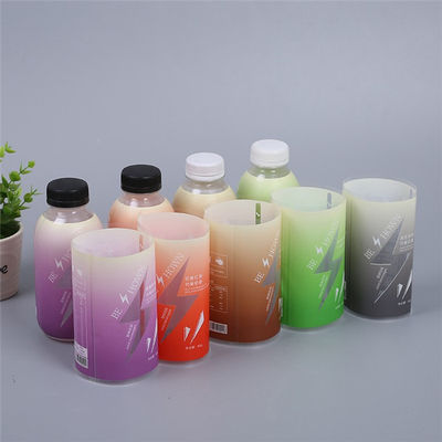 CMYK 인쇄 병 라벨 PET PVC 병 수축 랩 슬리브