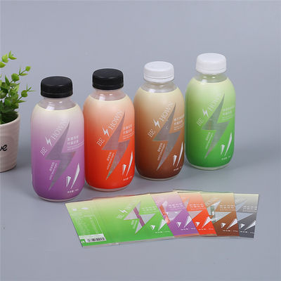 CMYK 인쇄 병 라벨 PET PVC 병 수축 랩 슬리브