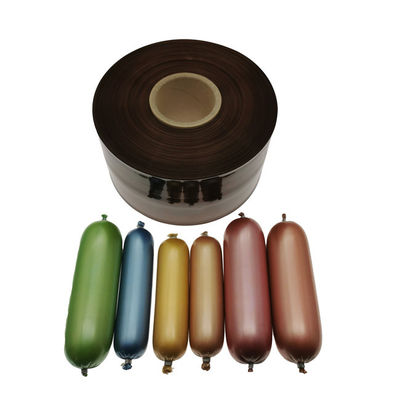 HALAL 식품 등급 맞춤 로고 인쇄 나일론 소시지 케이스 20-100mm 칼리버 육류 가공용